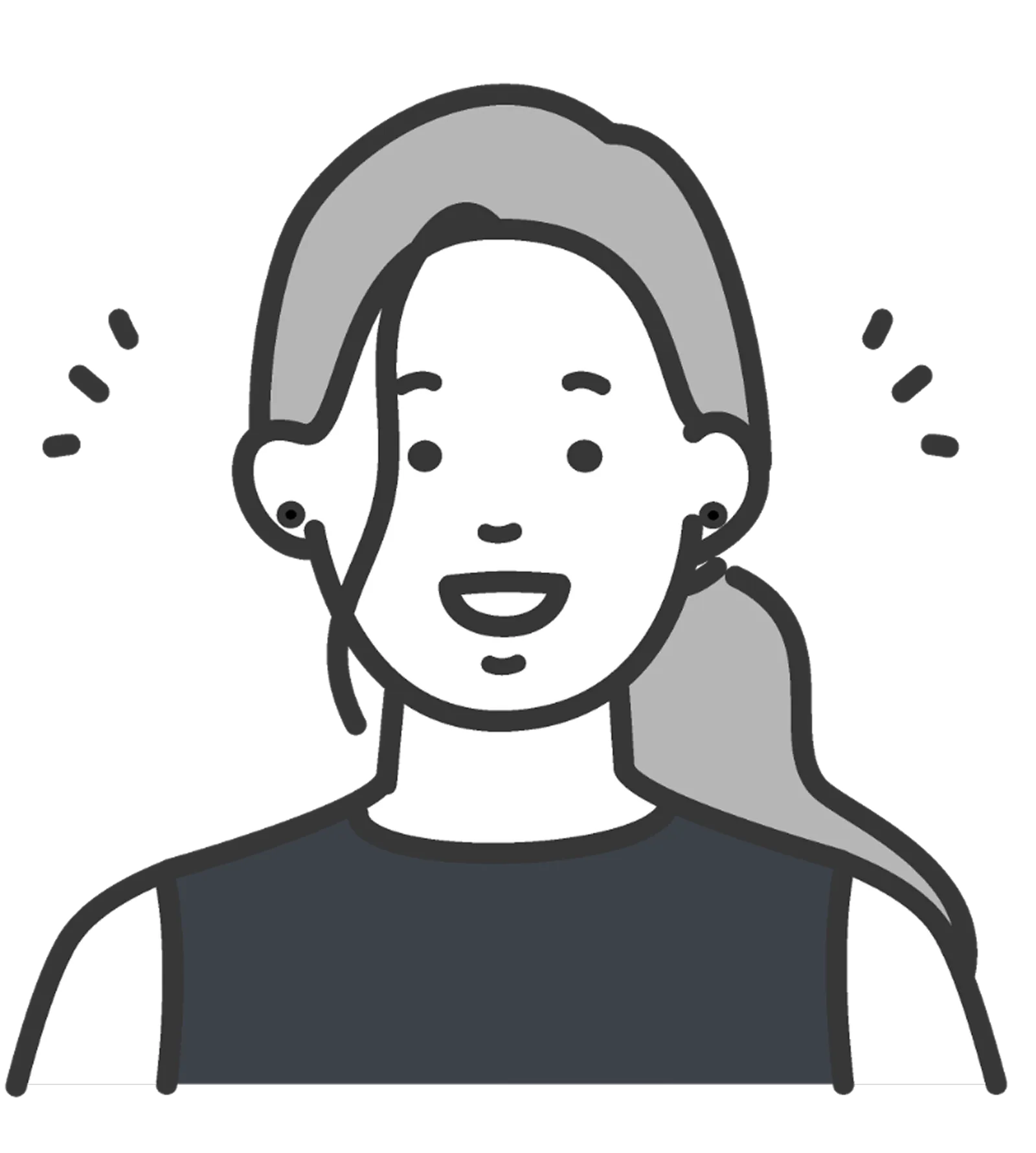 女性のイラスト