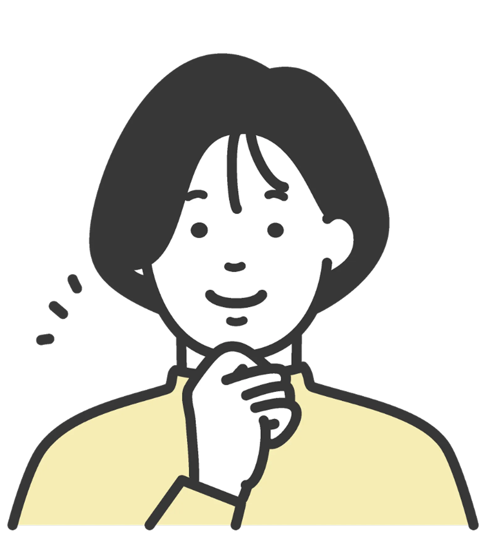 女性のイラスト